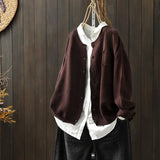 Margot | Ribbstickad cardigan med rund hals