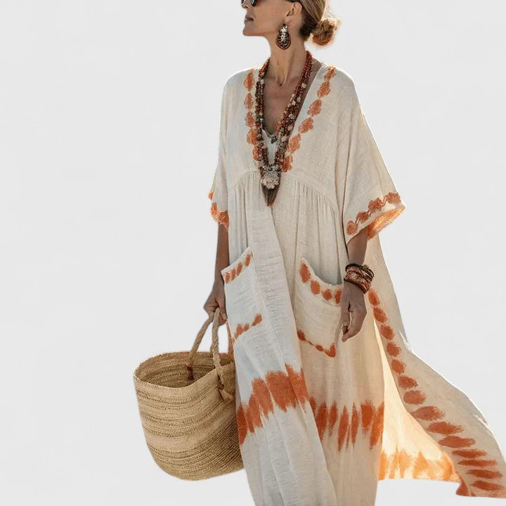 Produktbild – Arabella – Elegant Bohemisk Klänning
