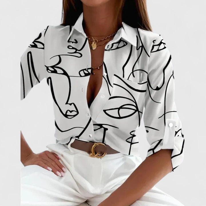 Produktbild – Lisette – Elegant långärmad set