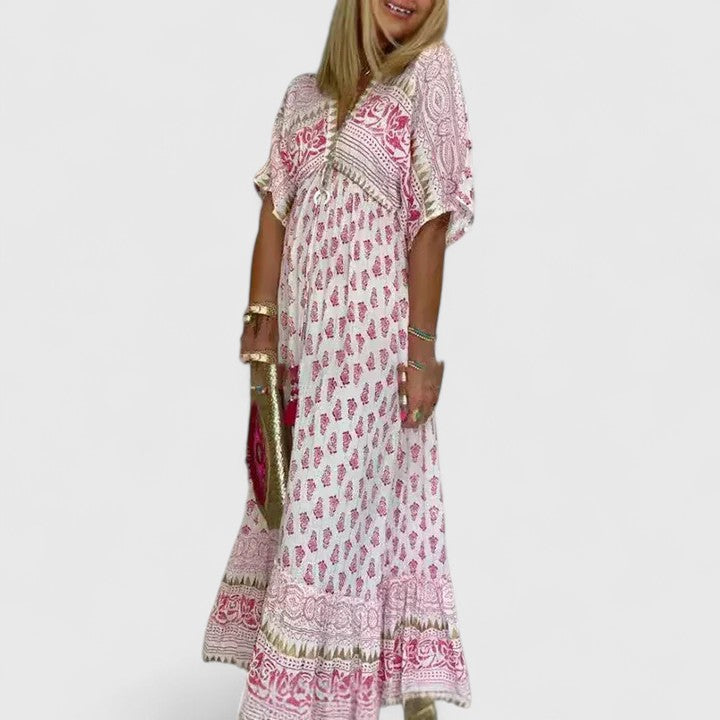 Produktbild – Lyrianna – Bekväm Maxi Klänning
