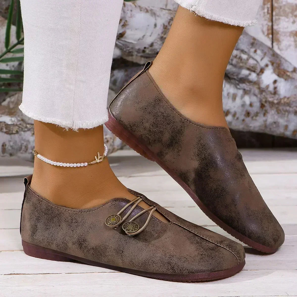 Produktbild – Jaimy – Mjuka Mocka Dam Loafers