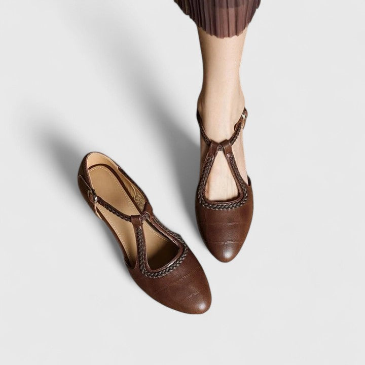 Produktbild – Delphine – Elegant Platta Sandaler