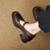 Claire | Retro pumps med bred klack