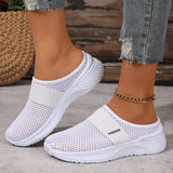Nicole | Ventilerande slip-on-sneakers i mesh