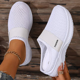 Nicole | Ventilerande slip-on-sneakers i mesh
