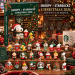 Snoopy och Starbucks – adventskalender julen 2026 – bild 1