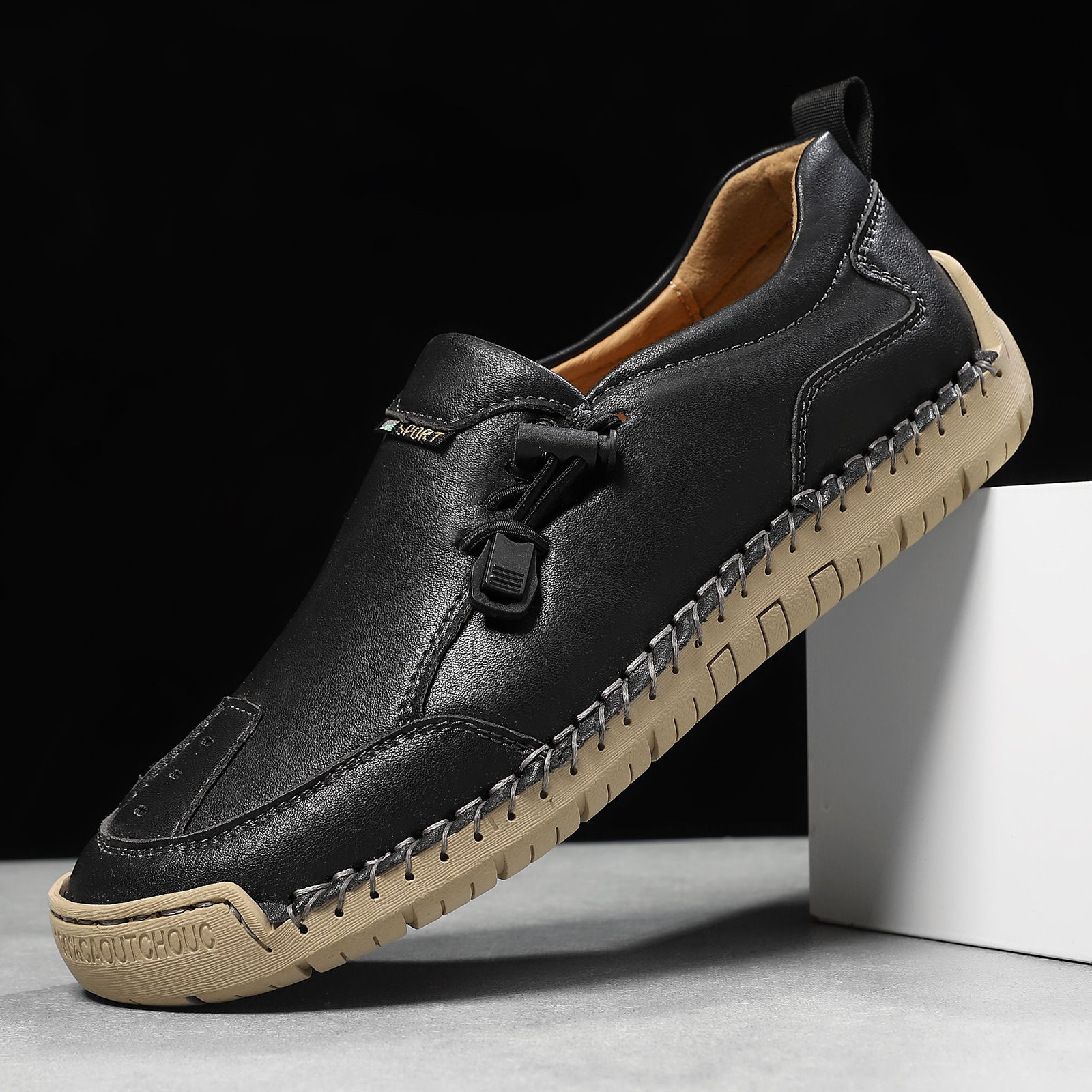 Mathilde | Handstickade bekväma loafers