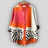 Mia | Blus med avslappnad stil
