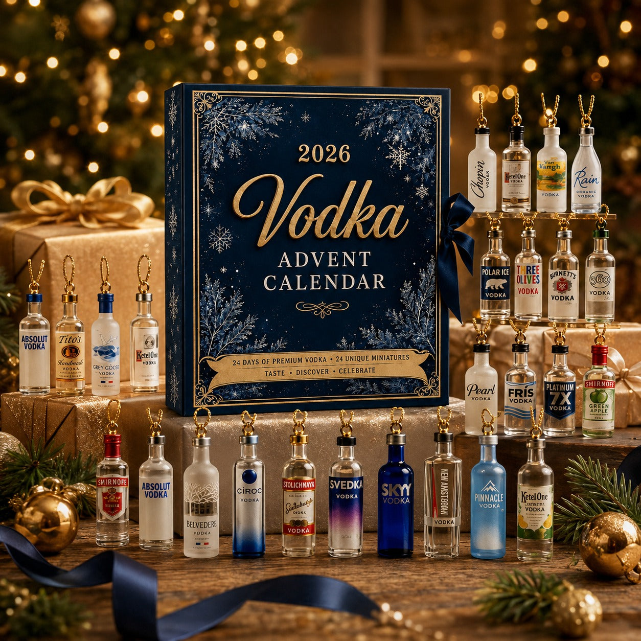 Vodkainspirerad adventskalender 2026 – bild 1