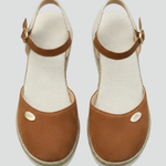 Produktbild – Maya – Espadrillsandaler Med Sluten Tå Och Slingback-rem För Dam