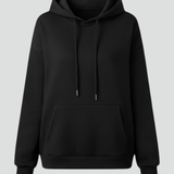 Produktbild – Eleanor – Damhoodie med dragsko och framfickor