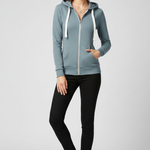 Produktbild – Grace – Dam Hoodie med Framlåset och Kängurufickor