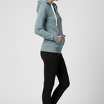 Produktbild – Grace – Dam Hoodie med Framlåset och Kängurufickor