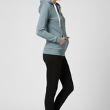Produktbild – Grace – Dam Hoodie med Framlåset och Kängurufickor