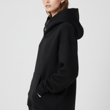 Produktbild – Gabriella – Damhoodie med hög krage och bred huva