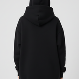 Produktbild – Gabriella – Damhoodie med hög krage och bred huva
