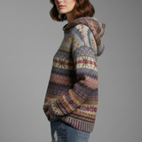 Produktbild – Dakota – Dam Hoodie med Huva och Ribbad Manschett