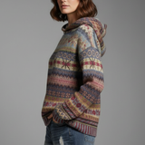 Produktbild – Dakota – Dam Hoodie med Huva och Ribbad Manschett