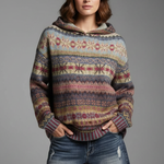 Produktbild – Dakota – Dam Hoodie med Huva och Ribbad Manschett