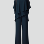 Produktbild – Dakota – Flödande Jumpsuit Med Vida Ben Och Bara Axlar För Dam