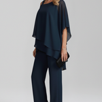 Produktbild – Dakota – Flödande Jumpsuit Med Vida Ben Och Bara Axlar För Dam