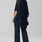 Produktbild – Dakota – Flödande Jumpsuit Med Vida Ben Och Bara Axlar För Dam