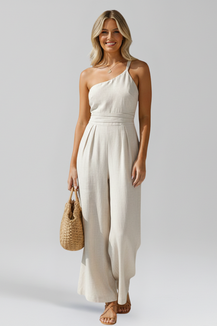 Produktbild – Claire – Damens Enaxlad Byxdress med Vida Ben