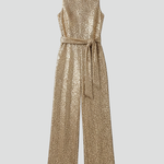 Produktbild – Brooklyn – Kvinnors Paljett Raka Ben Kvälls Jumpsuit