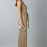 Produktbild – Brooklyn – Kvinnors Paljett Raka Ben Kvälls Jumpsuit
