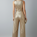 Produktbild – Brooklyn – Kvinnors Paljett Raka Ben Kvälls Jumpsuit