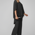 Produktbild – Chloe – Dam Off-Shoulder Flödande Vida Byxor Jumpsuit