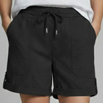 Produktbild – Jasmine – Damens Casual Shorts med Dragsko och Fickor