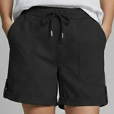 Produktbild – Jasmine – Damens Casual Shorts med Dragsko och Fickor