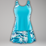 Produktbild – Ava – Dam Racerback Tankini Set med Kjol