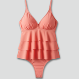 Produktbild – Morgan – Dam V-ringad Tiered Ruffle Tankini Set