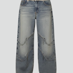 Produktbild – Madison – Damens Avslappnade Baggy Vida Jeansbyxor