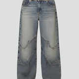 Produktbild – Madison – Damens Avslappnade Baggy Vida Jeansbyxor