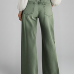 Produktbild – Faith – Damens avslappnade vida högmidjade denimjeans