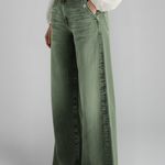 Produktbild – Faith – Damens avslappnade vida högmidjade denimjeans