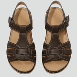 Produktbild – Hannah – Retro Sandaler Med Remmar Och Spänne För Dam