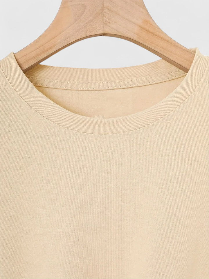Produktbild – Ivanelle – Bekväm T-shirt med Kort Ärmar