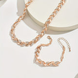 Produktbild – Elegant Rhinestone Fish Tail Set