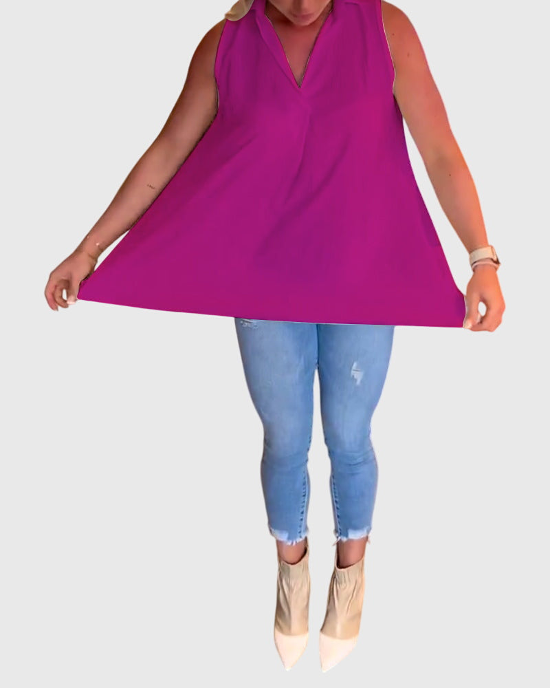 Produktbild – Lina – Ärmlös topp