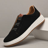 Slip-on-skor i mocka