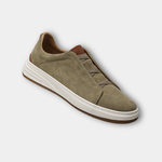 Slip-on-skor i mocka