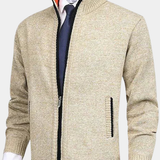 Långärmad cardigan för herr