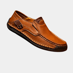 Klassiska loafers i läder för herr