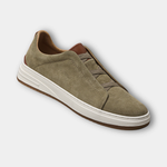 Slip-on-skor i mocka för herr