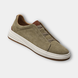 Slip-on-skor i mocka för herr
