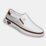 Urbana loafers i läder